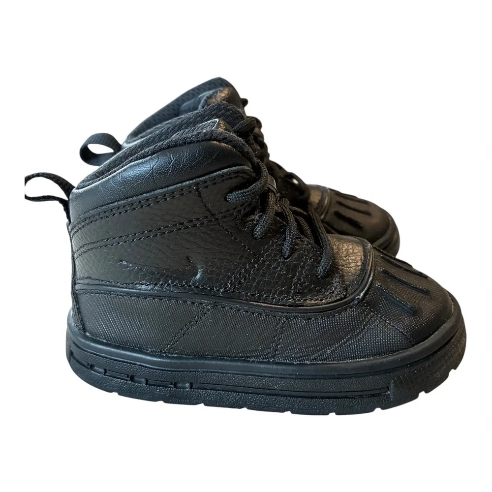 Nike‎ Toddler ACG Woodside 2 High Boots Black Waterproof Kids Shoes